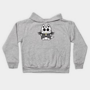 Kitty Skellington Kids Hoodie